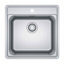 FRANKE Bell, BCX 210-51 Silmtop, Siebkorb-Stopfenventil,...