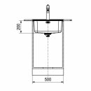 FRANKE Bell, BCX 210-51 Silmtop, Siebkorb-Stopfenventil, Edelstahl