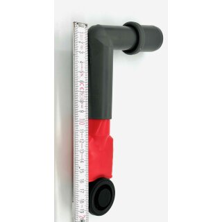 FRANKE Ventilset 1 Becken, Drehknopf, Überlauf rund, Black Matt