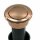 Franke Druckknopf COPPER,  rund, integriertem Clicker, 35mm
