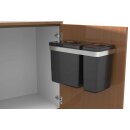 EKOTECH BELT 60 Abfallsammler 15 lt + 7 lt