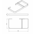 EKOTECH BELT 60 Abfallsammler 15 lt + 7 lt