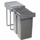 EKOTECH MEGA 45 Abfallsammler 2 x 26 lt Soft Closing System