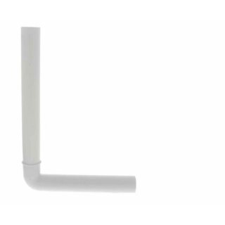 Blanco Winkelrohr Überlauf Ø 25 mm, Länge: 150 x 220 mm