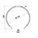 NABER P-RKH 150 Rundkanalhalterung, Abluftzubehör,...