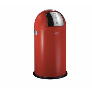 WESCO Pushboy. Abfallsammler 50 Liter rot