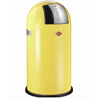 WESCO Pushboy. Abfallsammler 50 Liter lemonyellow