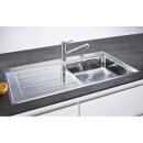 FRANKE EOX 211 1000 x 510 mm, Tropfteil links, rostfreier...