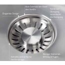 FRANKE EOX 211 1000 x 510 mm, Tropfteil links, rostfreier Edelstahl