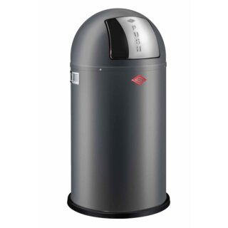 WESCO Pushboy. Abfallsammler 50 Liter graphit matt