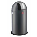 WESCO Pushboy. Abfallsammler 50 Liter graphit matt