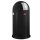 WESCO Pushboy. Abfallsammler 50 Liter schwarz matt