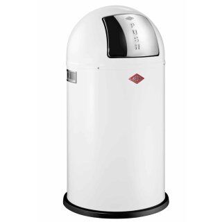 WESCO Pushboy. Abfallsammler 50 Liter weiß