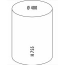 WESCO Pushboy. Abfallsammler 50 Liter weiß