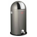 WESCO Kickboy. Abfallsammler, 40 Liter Graphit