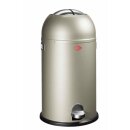 WESCO Kickmaster Soft. Abfallsammler, 33 Liter neusilber