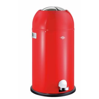 WESCO Kickmaster Soft. Abfallsammler, 33 Liter rot