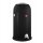 WESCO Kickmaster Soft. Abfallsammler, 33 Liter schwarz matt
