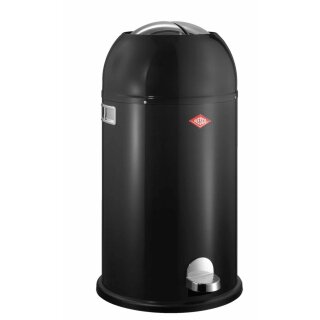 WESCO Kickmaster Soft. Abfallsammler, 33 Liter schwarz