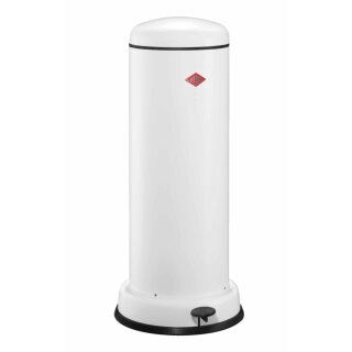 WESCO® Tretabfallsammler Big Baseboy 30 Liter, weiß