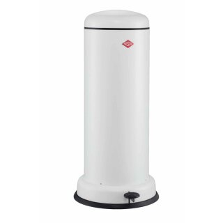 WESCO® Tretabfallsammler Big Baseboy 30 Liter, weiß matt