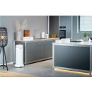 WESCO® Tretabfallsammler Big Baseboy 30 Liter, weiß matt