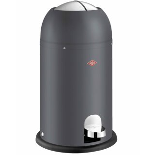 WESCO® Kickmaster Junior Abfallsammler, 12 Liter, graphit matt