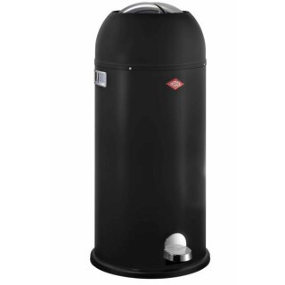 WESCO Kickmaster Maxi, Abfallsammler, 40 Liter schwarz matt