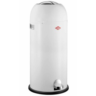WESCO Kickmaster Maxi, Abfallsammler, 40 Liter weiß