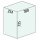 WESCO® Standascher mit Dach, Edelstahl matt, 19 l