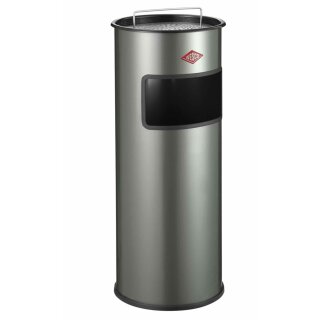 WESCO® Standascher 24 l. mit Sieb, neusilber