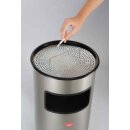 WESCO® Standascher 24 l. mit Sieb, rot