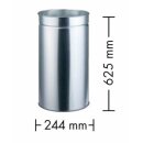 WESCO® Metall-Ersatzbehälter, rund 30 Liter