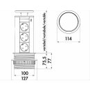 Evoline® PORT Deckel Ersatzteil