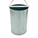WESCO® Metall-Ersatzbehälter, rund 15 Liter