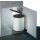 WESCO Rondo 2 Klassikline, Abfallsammler 13 Liter, weiß/schwarz