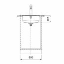 FRANKE Ronda Rundbecken ROX 610-39 Edelstahl