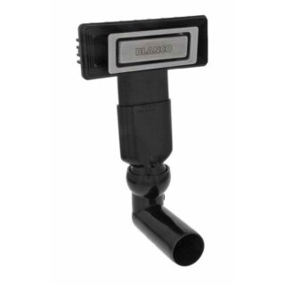 Blanco ÜBERLAUF C-OVERFLOW® RECHTECKIG  49  MM SILGRANIT AL SCHWARZ