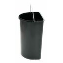 WESCO® Ersatzeimer Einsatz schwarz für...