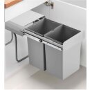 WESCO® Double deluxe, alugrau