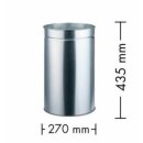 WESCO® Einsatzeimer 22 ltr. verzinkt zu Pushboy Junior