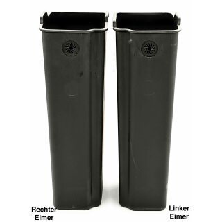 Ersatz-Oberring Für Wesco Öko-Sammler 380 (schwarz) – Für 20-Liter-Einsatz – Passgenaues Ersatzteil Aus Kunststoff