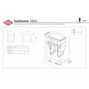 WESCO® Traditionline Double-Boy® 410 ECO/300-2, schwarz