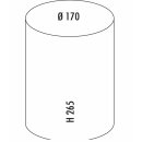 WESCO® Kosmetikeimer 113, mit 3 Liter,