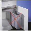 WESCO® Deckel für Klassikline Single-Junior,  alugrau