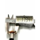 Blanco Brauseschlauch 150cm 1/2-M15x1 Nylon schwarz MP
