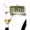 Blanco Brauseschlauch 150cm 1/2-M15x1 Nylon schwarz MP
