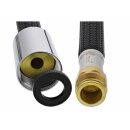 Blanco Brauseschlauch 150cm 1/2-M15x1 Nylon schwarz MP
