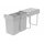 WESCO® Traditionline Double-Boy® 410 X/300-2, alugrau / anthrazit