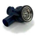 FRANKE Abgangsbogen 1,5 Zoll Stopfenventil...